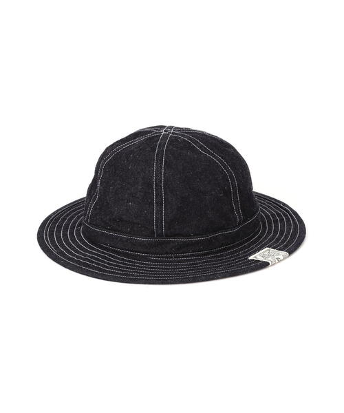 schott（ショット）の「Schott/ショット/DENIM METRO HAT/デニム メトロハット（ハット・メンズ・ブルー/ネイビー・F）」の2枚目の写真