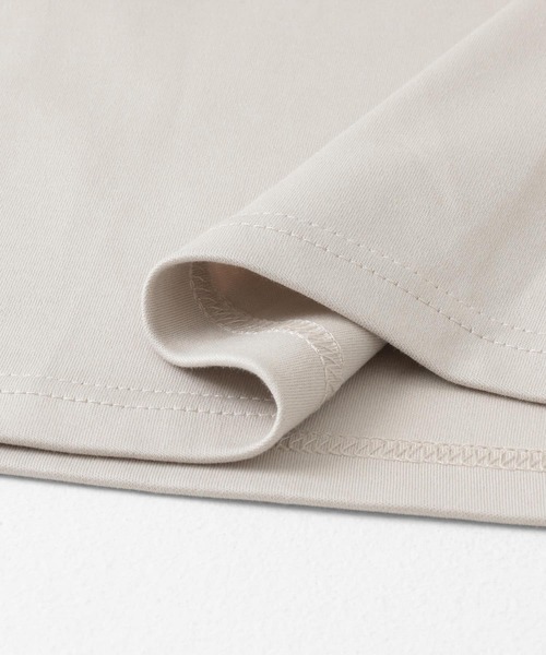 SENSE OF PLACE by URBAN RESEARCH（センスオブプレイスバイアーバンリサーチ）の「コットンスムースタンクトップ（タンクトップ・メンズ・ブラック/ホワイト/ベージュ・MEDIUM/LARGE）」の12枚目の写真