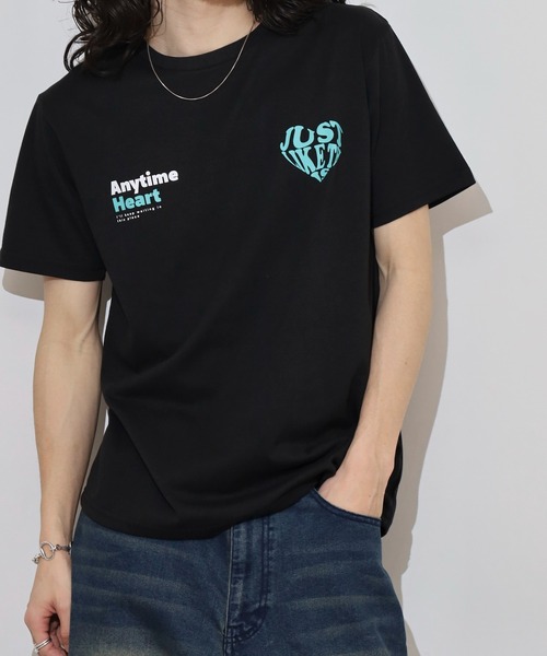 FUNALIVE(ファンアライブ)の「フロントプリントTシャツ UVカット COOL&DRY(Tシャツ/カットソー・メンズ・ホワイト系その他/ピンク/ライトグリーン/ライトブラック/サーモンピンク/ホワイト系その他3/ブラック系その他4/ホワイト/ミント/ネイビー/イエロー/インディゴブルー/ライトベージュ/ブラック/サックスブルー/ホワイト系その他2/ホワイト系その他4/ブラック系その他3/ライトイエロー/スミクロ/グレイッシュベージュ/ホワイト系その他5/ブラック系その他2/グレイッシュブルー・M/L/LL)」の13枚目の写真