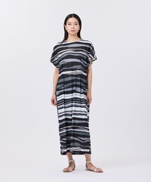 EVEX by KRIZIA | 【カタログ掲載品】【接触冷感】【UV対策】【ウォッシャブル】コンチェロアニマルボーダーワンピース(ワンピース)