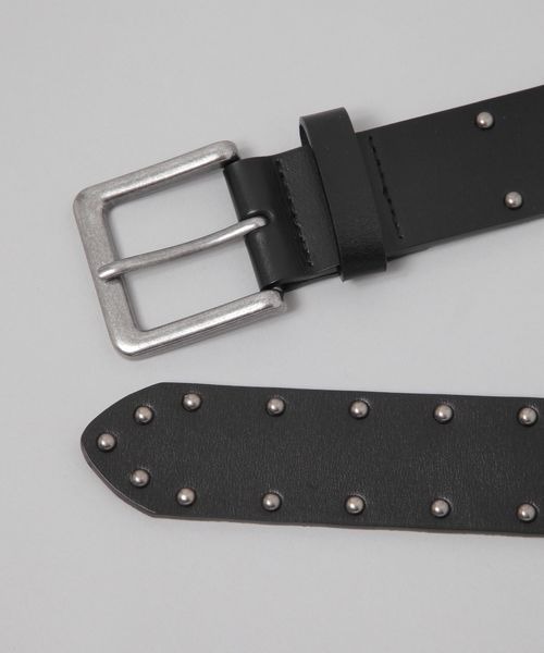 JEANASIS（ジーナシス）の「ラインスタッズベルト/325143（ベルト・レディース・ホワイト/ブラック・FREE）」の5枚目の写真