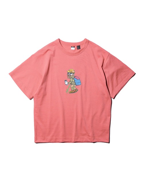 Hima即購入可 NANGA tシャツ ECO HYBRID BOX LOGO EMBROIDERY TEE / エコ