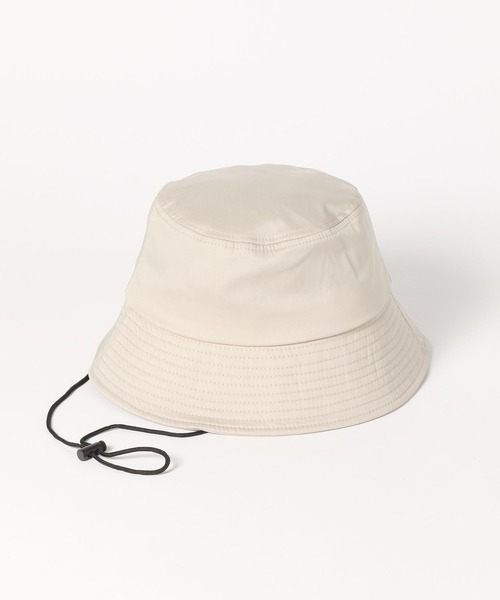 GLOBAL WORK(グローバルワーク)の「遮熱UV洗える紐バケハ/323400(ハット・メンズ・ベージュ/カーキ/ブラック/グレー/アイボリー・FREE)」の4枚目の写真
