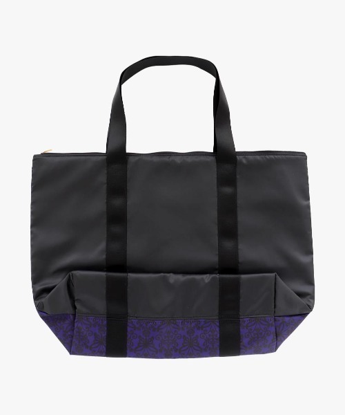 ANNA SUI(アナスイ)の「ダマスク柄 保冷・保温バッグ(大)(エコバッグ/サブバッグ・レディース・パープル/ブラック・FREE)」の7枚目の写真