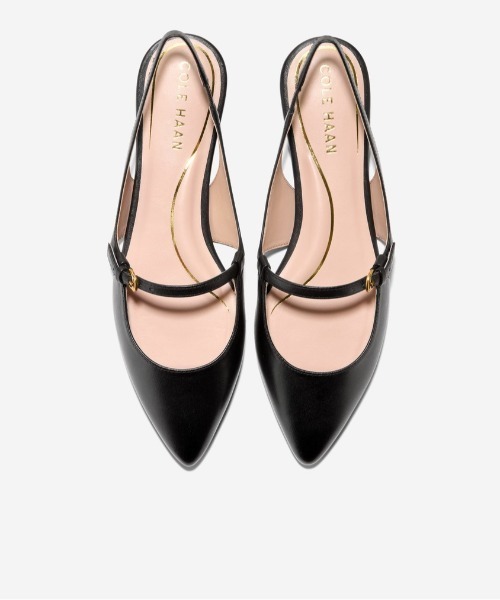 セール☆COLE HAAN アニヤ スリングバック フラット（シルバー） アニヤ スリングバック フラット womens. 10000 | COLE_HAAN