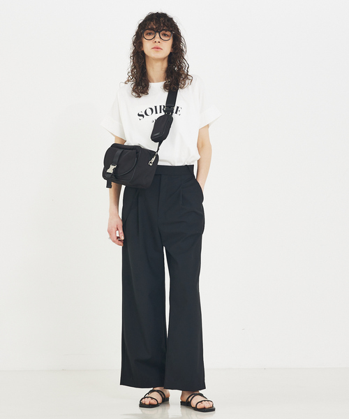 LOWELL things（ロウェル　シングス）の「ABILITY/ナイロンボディバッグ/男女兼用（ボディバッグ/ウエストポーチ・レディース・ブラック/カーキ・フリー）」の11枚目の写真