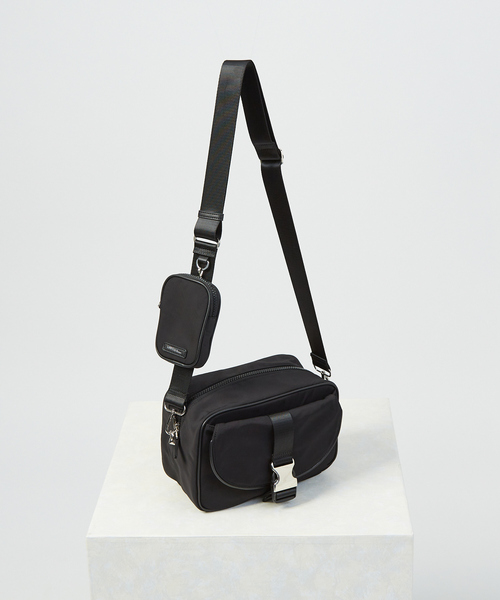 LOWELL things（ロウェル　シングス）の「ABILITY/ナイロンボディバッグ/男女兼用（ボディバッグ/ウエストポーチ・レディース・ブラック/カーキ・フリー）」の16枚目の写真