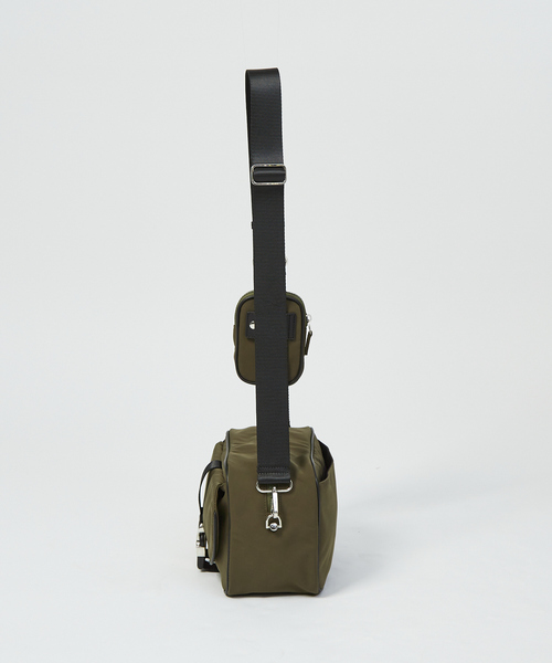 LOWELL things（ロウェル　シングス）の「ABILITY/ナイロンボディバッグ/男女兼用（ボディバッグ/ウエストポーチ・レディース・ブラック/カーキ・フリー）」の19枚目の写真