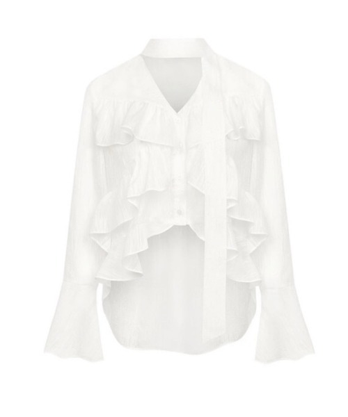 NOT KNOWING】Bohem Chiffon Blouse（シャツ/ブラウス）｜NOT