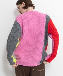 AULA AILA | 2WAYカラーブロックプルニット(ニット/セーター)