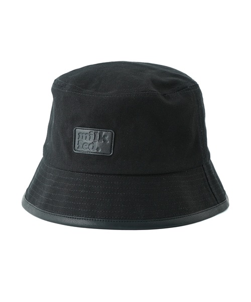MILKFED.（ミルクフェド）の「PIPING CANVAS HAT（ハット・レディース・ブラック/ブラウン/ベージュ・ONE SIZE）」の22枚目の写真