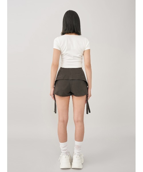 ダーリッチ ショーツレイヤードロングパンツ グレー ショーツレイヤードロングパンツ – Darich (ダーリッチ)