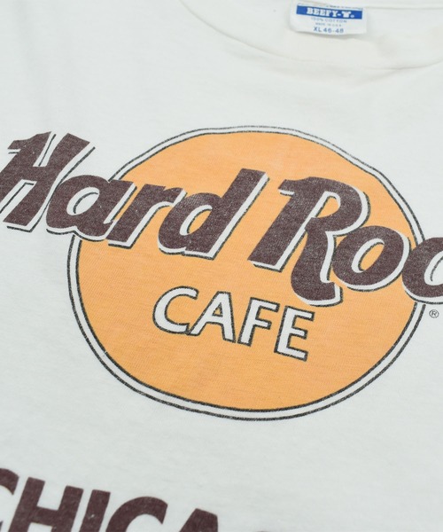 LABORATORY R(ラボラトリーアール)の「【USED】90’s HARD ROCK CAFE 企業ロゴ Tシャツ(Tシャツ/カットソー・メンズ・ホワイト・X-LARGE)」の3枚目の写真