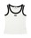 EMIS�i�C�~�X�j�́uMINI WAPPEN SLEEVELESS TOP-BLACK/WHITE�i�^���N�g�b�v�j�v�b�z���C�g×�u���b�N