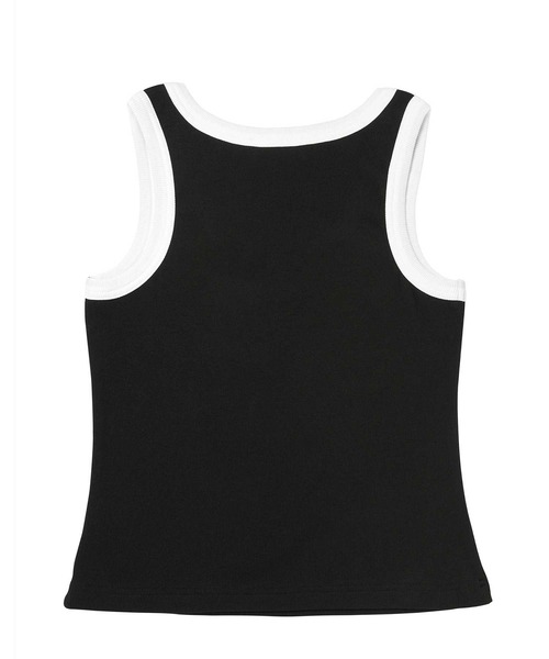 EMIS（イミス）の「MINI WAPPEN SLEEVELESS TOP-BLACK/WHITE（タンクトップ・レディース・ホワイト×ブラック/ブラック×ホワイト・FREE）」の4枚目の写真