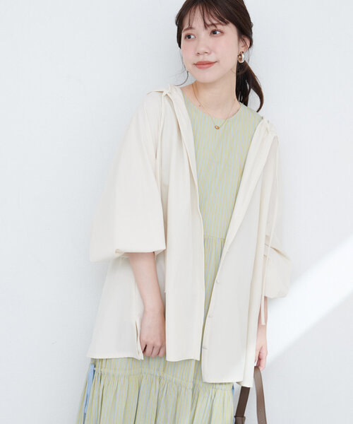 ナチュラルクチュール　ラッシュガード フード付きラッシュガードシャツ | natural couture(ナチュラル