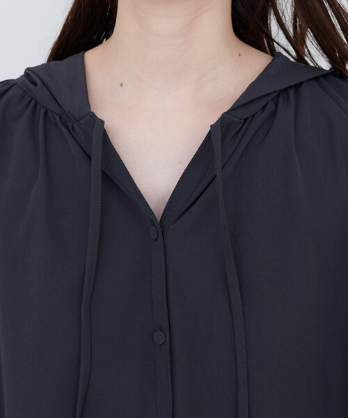 ナチュラルクチュール　ラッシュガード natural couture ラッシュガード 「WEB限定」フード付きラッシュ