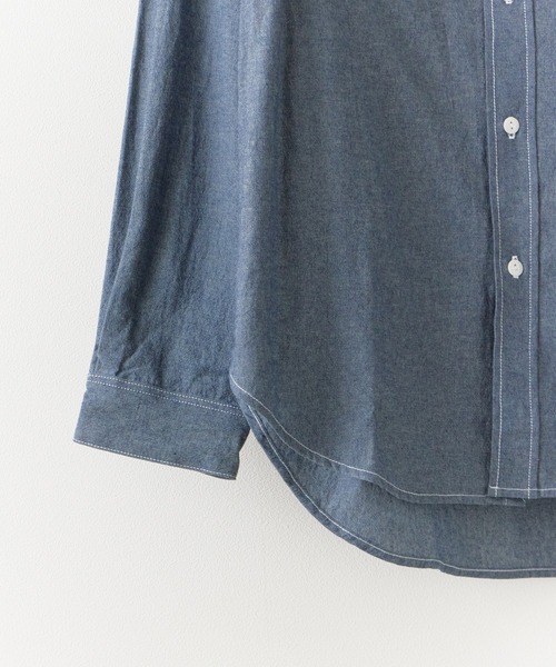 PENNEYS（ぺニーズ）の「PENNEY'S FOREMOST/ペニーズフォアモスト W-POCKET WORK SHIRT シャツ メンズ 秋物 秋服 2026年秋冬（シャツ/ブラウス・メンズ・ブルー/ホワイト・M/L）」の17枚目の写真