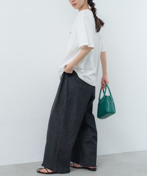 refinedworks(リファインドワークス)の「【refinedworks】ヴィンテージ感 漂う フォトプリントTシャツ!(Tシャツ/カットソー・レディース・カーキ/ホワイト/ブラック・FREE)」の21枚目の写真