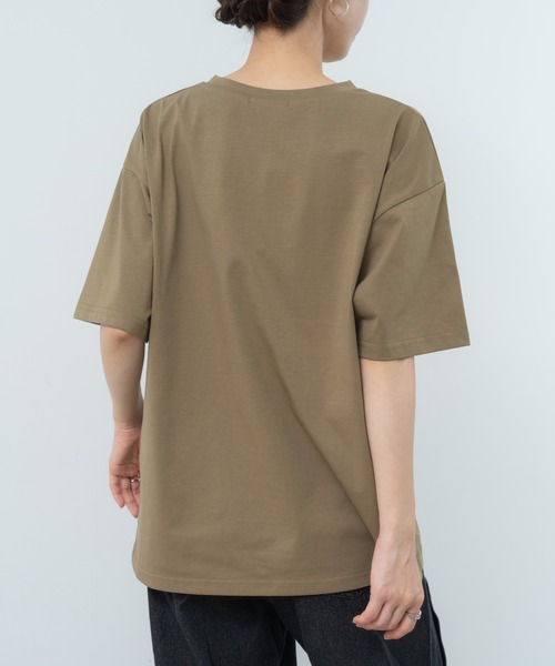 refinedworks(リファインドワークス)の「【refinedworks】ヴィンテージ感 漂う フォトプリントTシャツ!(Tシャツ/カットソー・レディース・カーキ/ホワイト/ブラック・FREE)」の14枚目の写真