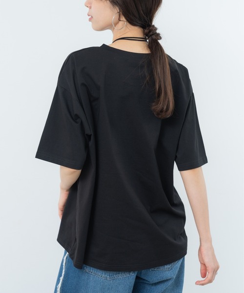 refinedworks(リファインドワークス)の「【refinedworks】ヴィンテージ感 漂う フォトプリントTシャツ!(Tシャツ/カットソー・レディース・カーキ/ホワイト/ブラック・FREE)」の6枚目の写真