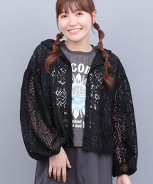 チチカカ | パッチワーク風レースカーディガン(カーディガン/ボレロ)
