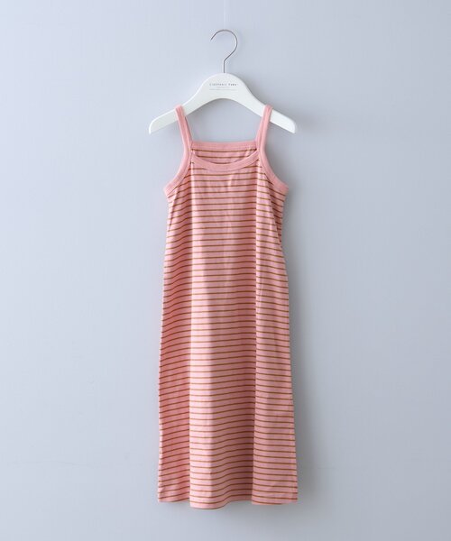 CIAOPANIC TYPY（チャオパニックティピー）の「【KIDS】マルチボーダーアメスリキャミワンピース（ワンピース・キッズ・ピンク/ブラック/サックスブルー・XX-LARGE/X-LARGE/LARGE/MEDIUM/SMALL）」の21枚目の写真