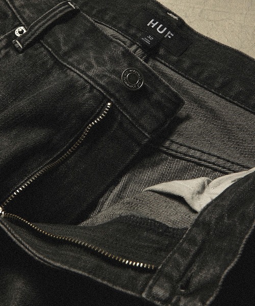 HUF ブラックデニム Mサイズ EXPRESSION DENIM PANT（デニムパンツ）｜HUF（ハフ）のファッション
