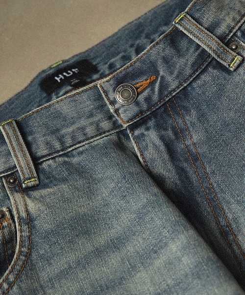HUF（ハフ）の「EXPRESSION DENIM PANT（デニムパンツ・メンズ・ブラック系その他/ライトインディゴブルー・30/32/34/28/36）」の20枚目の写真