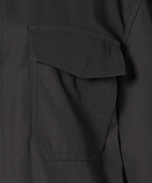 LOEFF（ロエフ）の「＜LOEFF＞コットン ギャバジン M-65 ドレス（ワンピース・レディース・ブラック/ダークグレー・1/0）」の18枚目の写真