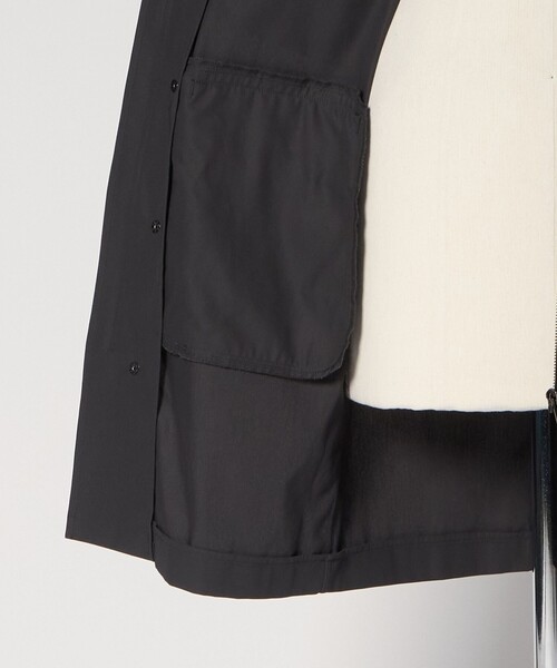 LOEFF（ロエフ）の「＜LOEFF＞コットン ギャバジン M-65 ドレス（ワンピース・レディース・ブラック/ダークグレー・1/0）」の20枚目の写真