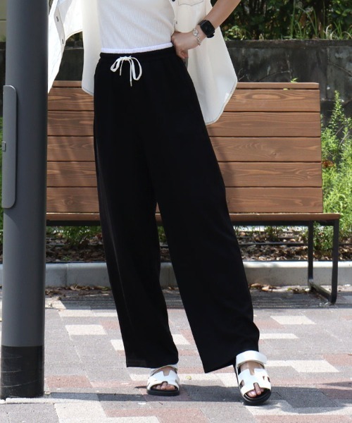 DONOBAN(ドノバン)の「カーブスウェット【ショート丈】&【ロング丈】(スウェット・レディース・ブラック/グレー/アイボリー・LONG/SHORT)」の10枚目の写真