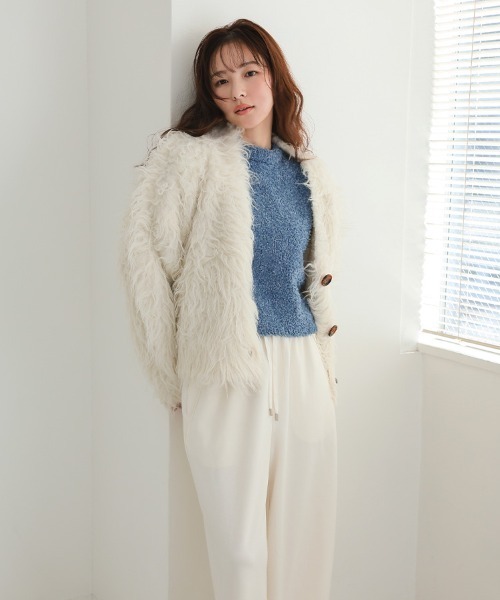 DONOBAN(ドノバン)の「カーブスウェット【ショート丈】&【ロング丈】(スウェット・レディース・ブラック/グレー/アイボリー・LONG/SHORT)」の13枚目の写真