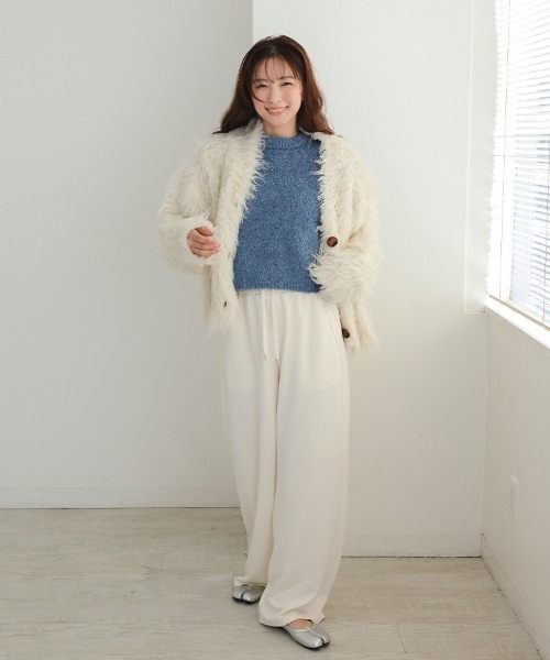 DONOBAN(ドノバン)の「カーブスウェット【ショート丈】&【ロング丈】(スウェット・レディース・ブラック/グレー/アイボリー・LONG/SHORT)」の16枚目の写真