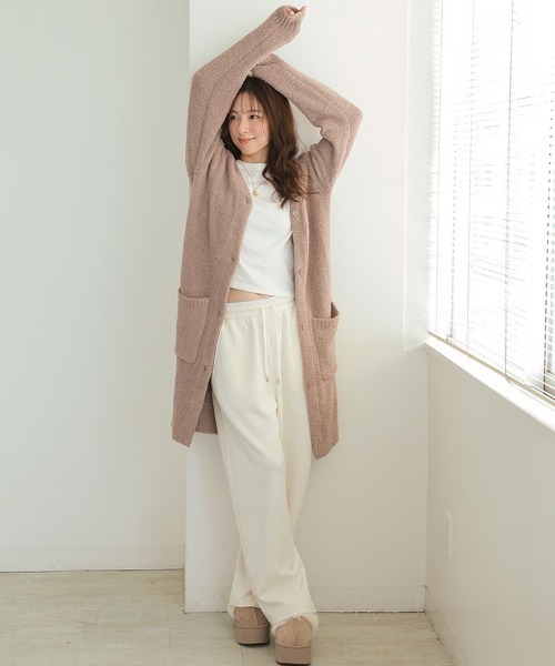 DONOBAN(ドノバン)の「カーブスウェット【ショート丈】&【ロング丈】(スウェット・レディース・ブラック/グレー/アイボリー・LONG/SHORT)」の21枚目の写真