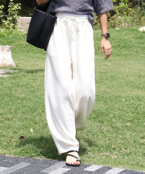 DONOBAN(ドノバン)の「カーブスウェット【ショート丈】&【ロング丈】(スウェット・レディース・ブラック/グレー/アイボリー・LONG/SHORT)」の22枚目の写真