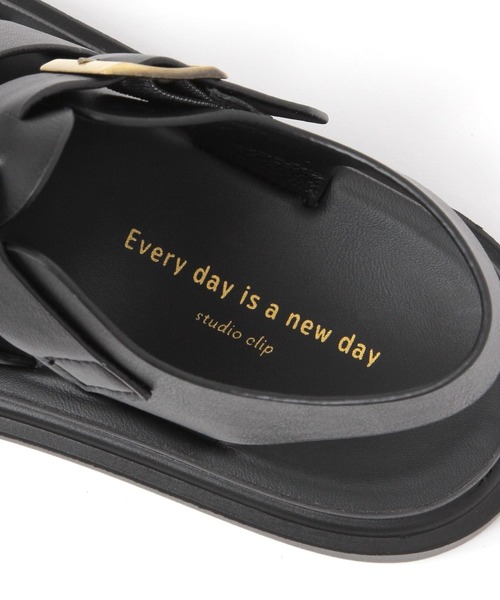 studio CLIP（スタディオクリップ）の「軽らくグルカサンダル（サンダル・レディース・ブラック/その他2・MEDIUM/LARGE）」の18枚目の写真