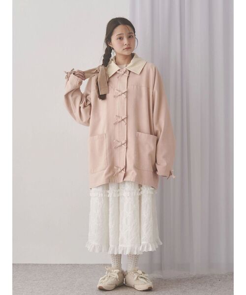 Ribbonハンティングジャケット（ブルゾン）｜merry jenny