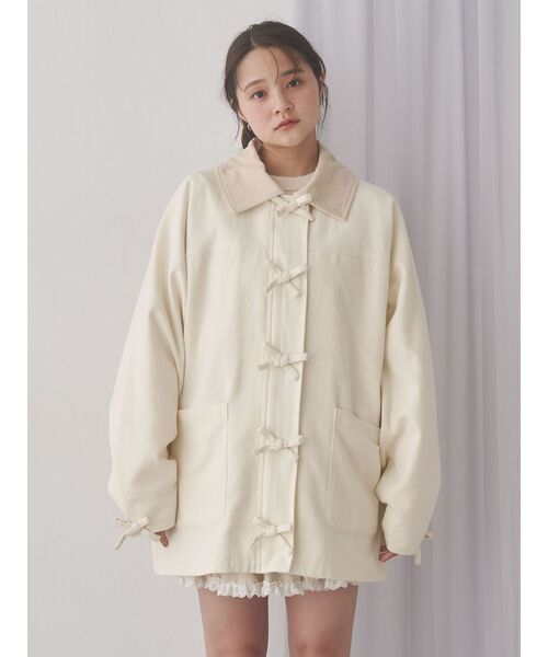 ジャケット・アウター merry Jenny merry jenny (メリージェニー)ribbon ribbon jacket 25春夏