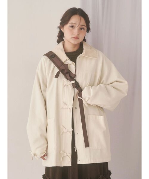 Ribbonハンティングジャケット（ブルゾン）｜merry jenny