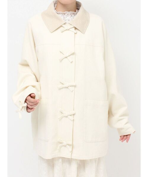 Ribbonハンティングジャケット（ブルゾン）｜merry jenny（メリー