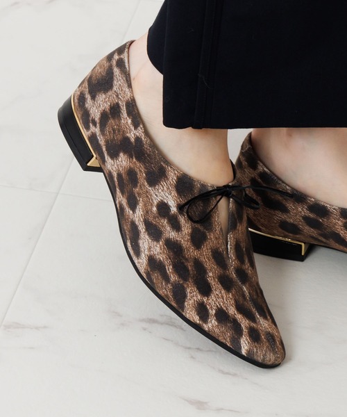 セール】【HIMIKO】【撥水】センタースリットリボンパンプス/651312