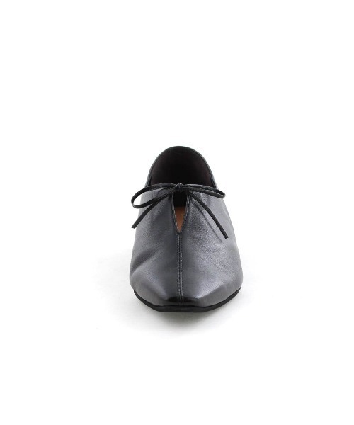 HIMIKO(ヒミコ)の「【HIMIKO】【撥水】センタースリットリボンパンプス/651312(パンプス・レディース・ブラウン系その他/ピンク/ブラック・25.5cm/24.5cm/22.5cm/22.0cm/23.5cm/23.0cm/25.0cm/24.0cm)」の6枚目の写真