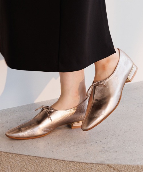 HIMIKO(ヒミコ)の「【HIMIKO】【撥水】センタースリットリボンパンプス/651312(パンプス・レディース・ブラウン系その他/ピンク/ブラック・25.5cm/24.5cm/22.5cm/22.0cm/23.5cm/23.0cm/25.0cm/24.0cm)」の20枚目の写真