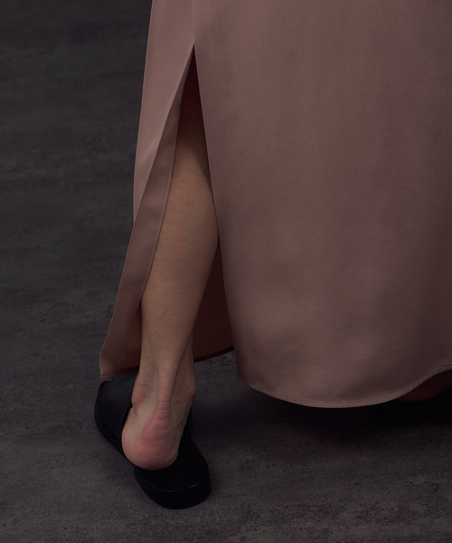 SALON adam et rope'（サロン アダム エ ロペ）の「[25AW]GENTLE SILK ジャンパースカート【セットアップ対応・洗える】（ジャンパースカート・レディース・ブラック/ブラウン系その他2/ピンク系その他2・FREE）」の18枚目の写真