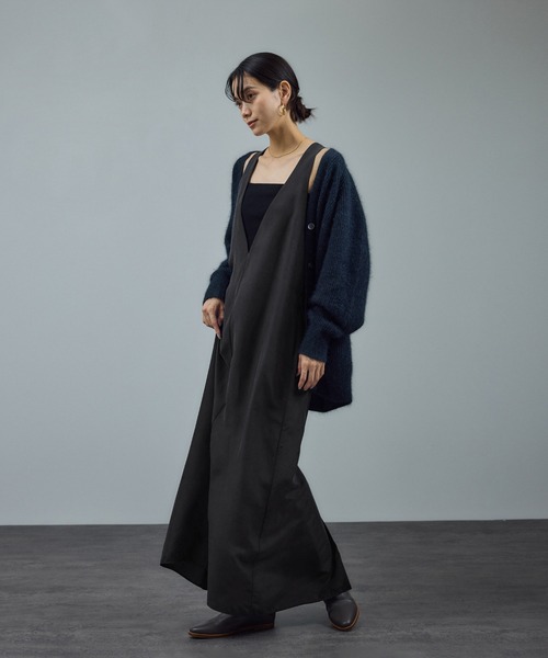 セール】[25AW]GENTLE SILK ジャンパースカート【セットアップ対応