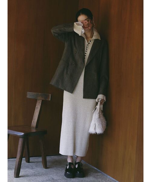 LAGUNAMOON（ラグナムーン）の「ミニショルダーボストンバッグ（ボストンバッグ・レディース・アイボリー/ダークブラウン/モカ・FREE）」の8枚目の写真