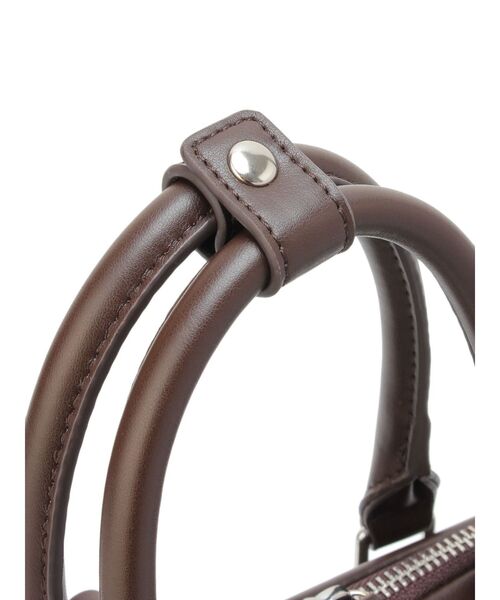 LAGUNAMOON（ラグナムーン）の「ミニショルダーボストンバッグ（ボストンバッグ・レディース・アイボリー/ダークブラウン/モカ・FREE）」の17枚目の写真