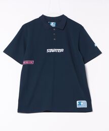 ポロシャツ ポロ STARTER/スターター  配色切替ラガーポロシャツ / ST-ST031 レディース メンズ STARTER ポロシャツ ポロ STARTER/スターター 配色切替ラガー