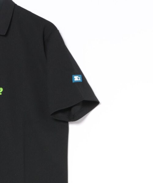 STARTER（スターター）の「【WG】【it】【STARTER GOLF】スターターゴルフ STARTERロゴ刺繍半袖ポロシャツ SG-123009（ポロシャツ・メンズ・ネイビー/ホワイト/ブラック・L/M/XL）」の4枚目の写真